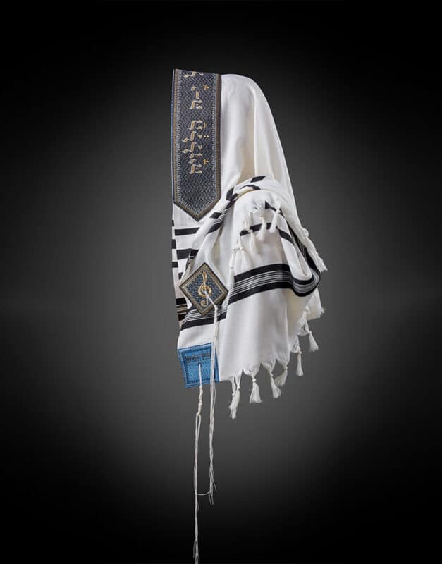 טלית צמר מהודרת יוקרתית דגם Yaakov | ביתן המלכים