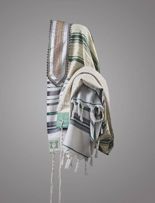 טלית מהודרת ויוקרתית מצמר דגם Yedidiah | ביתן המלכים