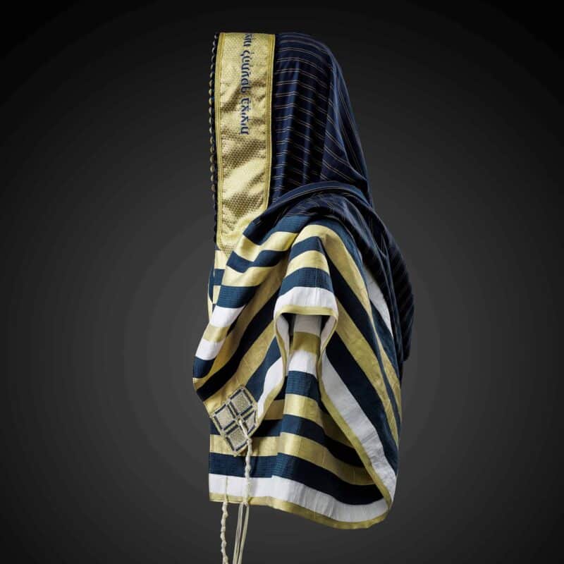 טלית מהודרת לחתן דגם Netanel | ביתן המלכים