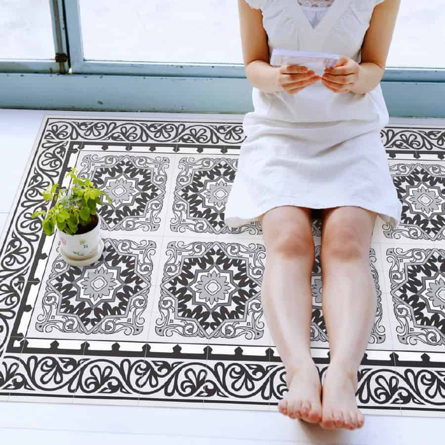 שטיח PVC איכותי ומעוצב לבית דגם ברצלונה | ביתן המלכים