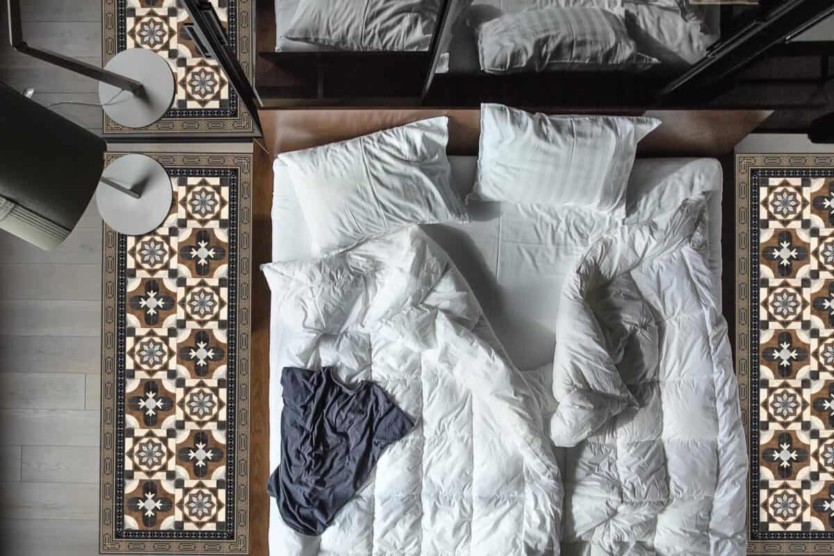 שטיח פי וי סי איכותי לחדר שינה דגם טמפלר | ביתן המלכים