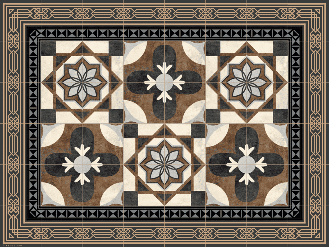 פלייסמנטים מעוצבים לשולחן דגם טמפלר 3283 | ביתן המלכים