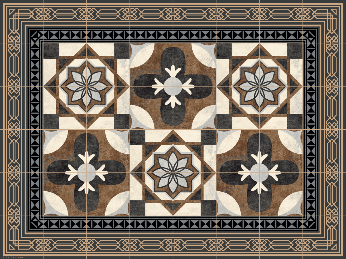 פלייסמנטים מעוצבים לשולחן דגם טמפלר 3283 | ביתן המלכים