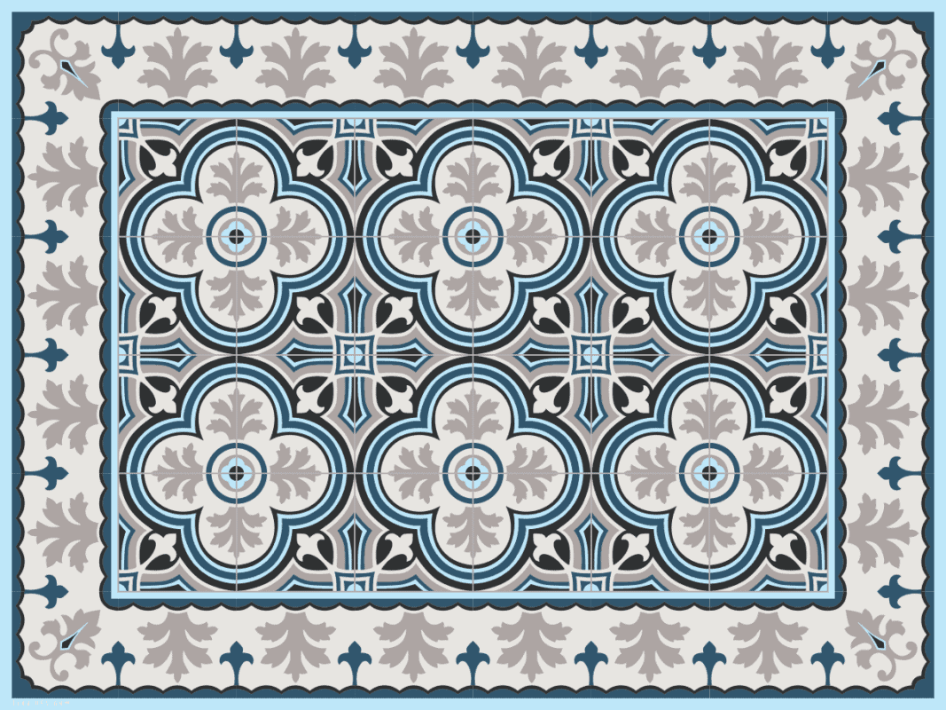 פלייסמנטים מעוצבים לשולחן דגם אחוזת בית 3228 | ביתן המלכים