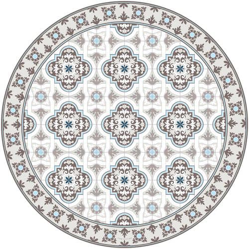 פלייסמנטים מעוצבים עגולים דגם נווה צדק 3253 | ביתן המלכים