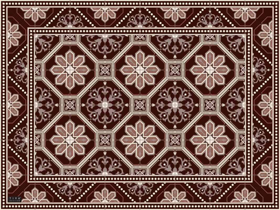 פלייסמנטים מעוצבים לשולחן דגם פורטוגזי 3292 | ביתן המלכים