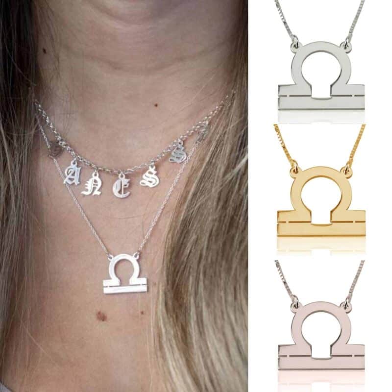 שרשרת מזלות עם סמל מזל שור